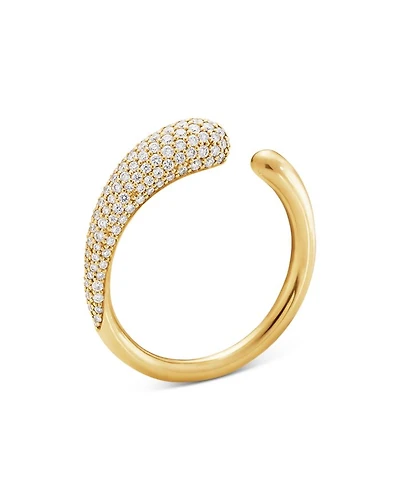 18K Yellow Mercy Diamond Ring
