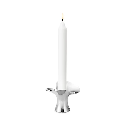 Georg Jensen Bloom Taper Candleholder, Set of 2
