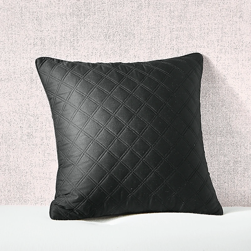 Hudson Park Double Diamond Decorative Pillow, 16 x 16