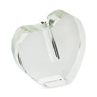 Crystal Clear Heart Shape Vase, Large