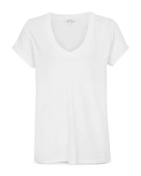 Luana Cotton V Neck Tee