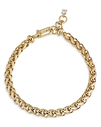 Nadri Entwine Chain Line Bracelet