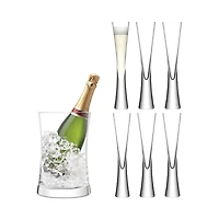 Lsa Moya 7 Piece Champagne Serving Set
