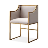 Tov Furniture Atara Velvet Gold Chair