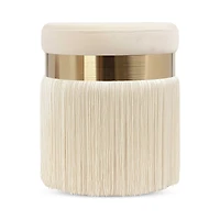 Tov Furniture Melody Tasseled Ottoman