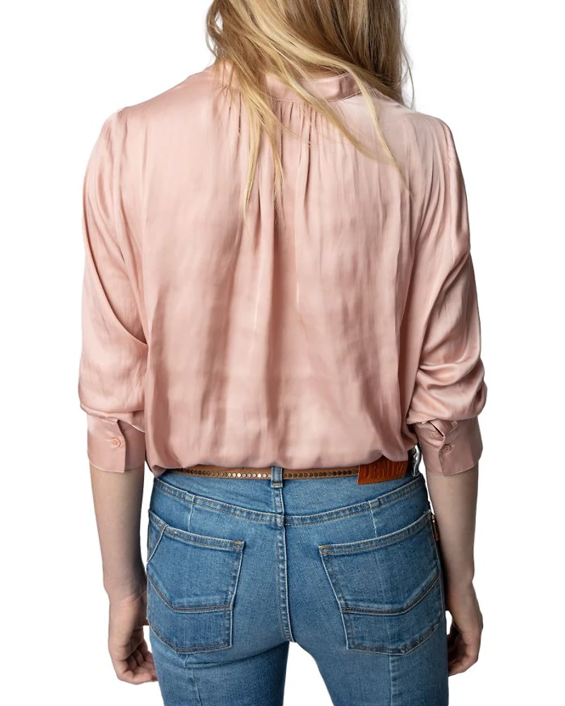 Tink Satin Blouse