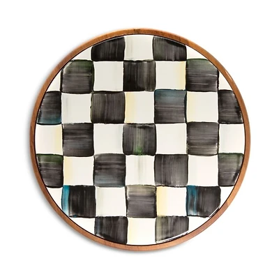 Large Courtly Check® Enamel Trivet