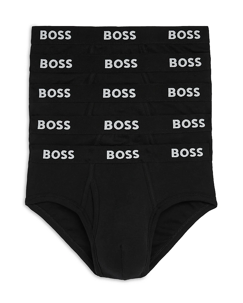 Boss Authentic Cotton Briefs, Pack of 5