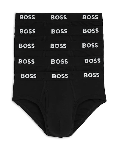 Boss Authentic Cotton Briefs, Pack of 5