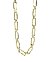 Lagos 18K Yellow Gold Link Necklace, 18