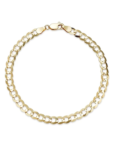 Bloomingdale's Fine Collection Men's Comfort Curb Link Chain Bracelet