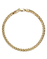 Bloomingdale's Fine Collection Men's Wheat Link Chain Bracelet