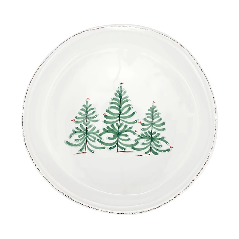 Vietri Lastra Holiday Pie Dish