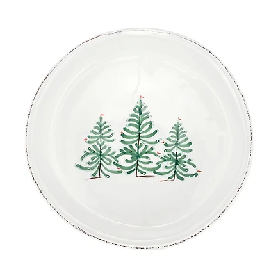 Vietri Lastra Holiday Pie Dish