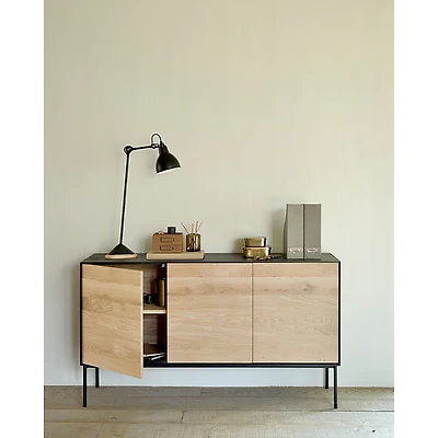 Ethnicraft Blackbird 3-Door Sideboard