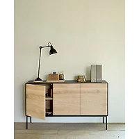 Ethnicraft Blackbird 3-Door Sideboard