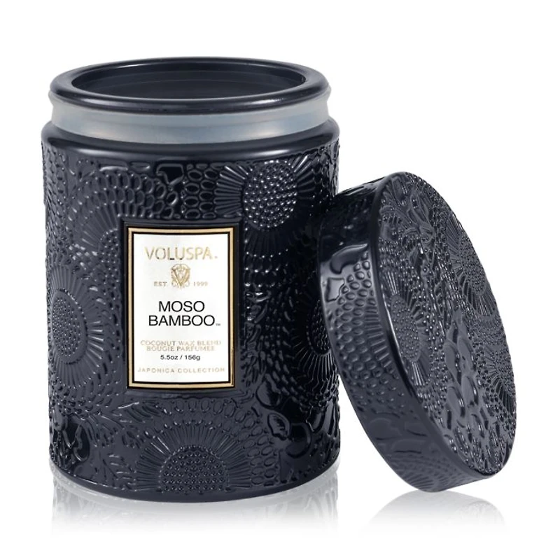 Moso Bamboo Small Jar Candle, 5.5 oz.