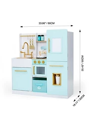 Kids Biscay Delight Classic Play Kitchen Mint - Ages 3-7