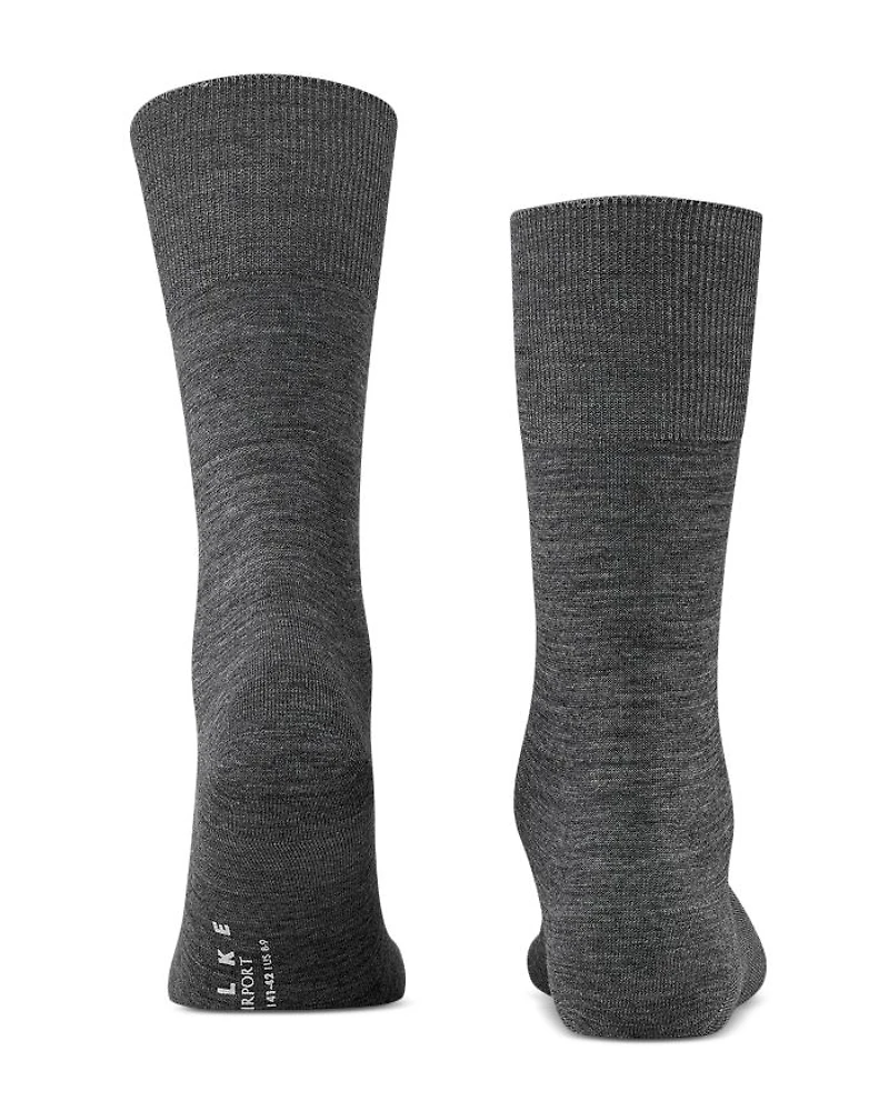Airport Wool Blend Mélange Socks
