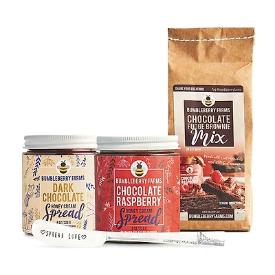 Bumbleberry Farms Chocolate Spread and Brownie Mix Set