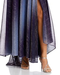 Metallic Ombré Gown - Exclusive