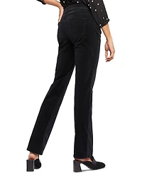 Marilyn High Rise Straight Leg Corduroy Pants
