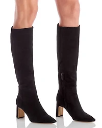 Women's Sylvia Pointed Toe High Heel Boots