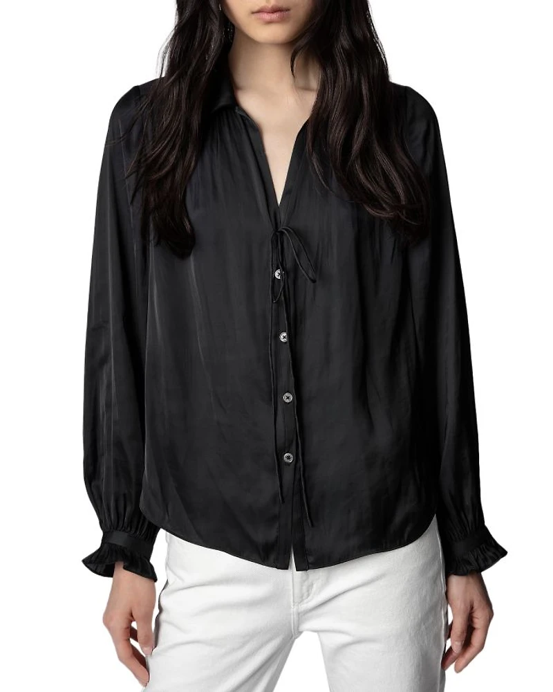 Tilan Tie Neck Blouse