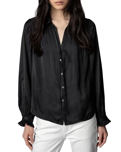 Tilan Tie Neck Blouse