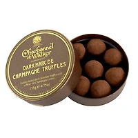 "Marc de Champagne" Dark Chocolate Truffles