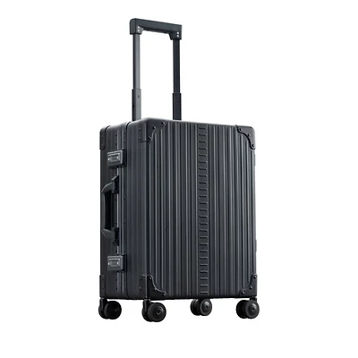 21" Aluminum Carry On Spinner Suitcase