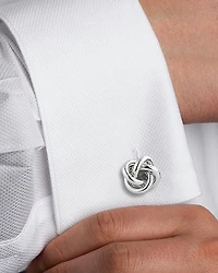 Sterling Silver Knot Cufflinks