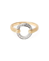 Marco Bicego 18K White & Yellow Gold Jaipur Link Diamond Ring