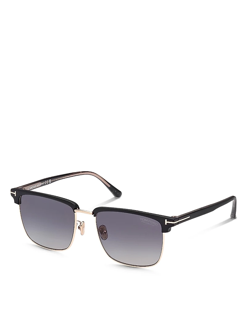 Tom Ford Hudson Square Sunglasses, 55mm