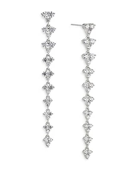 Pave the Way Long Linear Drop Earrings
