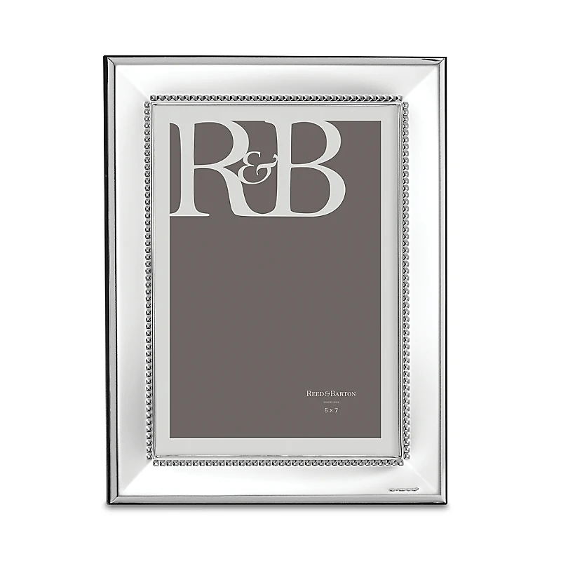 Reed & Barton Mia Silverplate Frame, 5 x 7