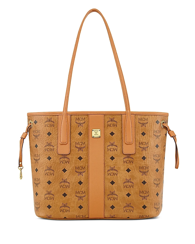 Mcm Liz Small Reversible Visetos Shopper Tote