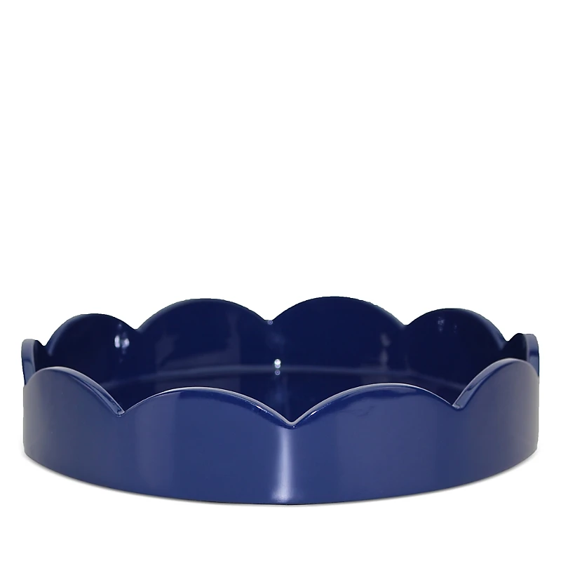 Addison Ross 8.5 Scallop Lacquer Tray