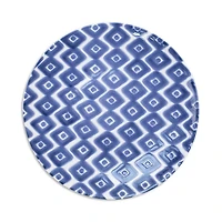 Santorini Diamond Dinner Plate