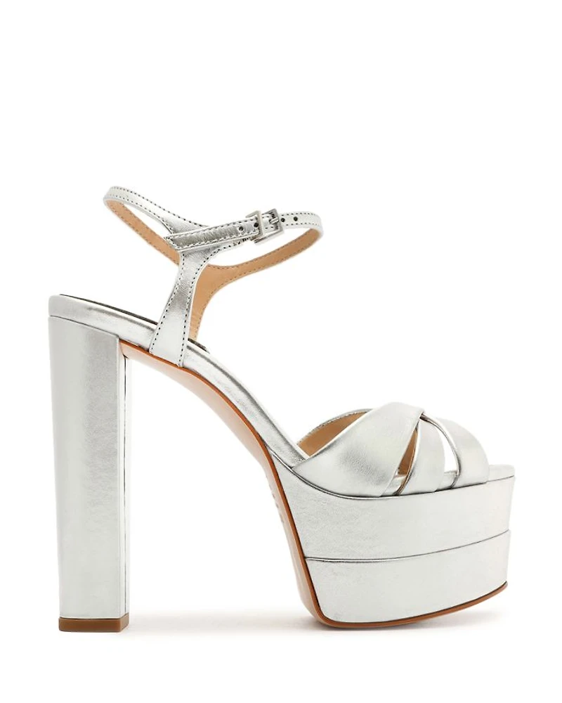 Women's Keefa High Crossover Heel Platform Sandals