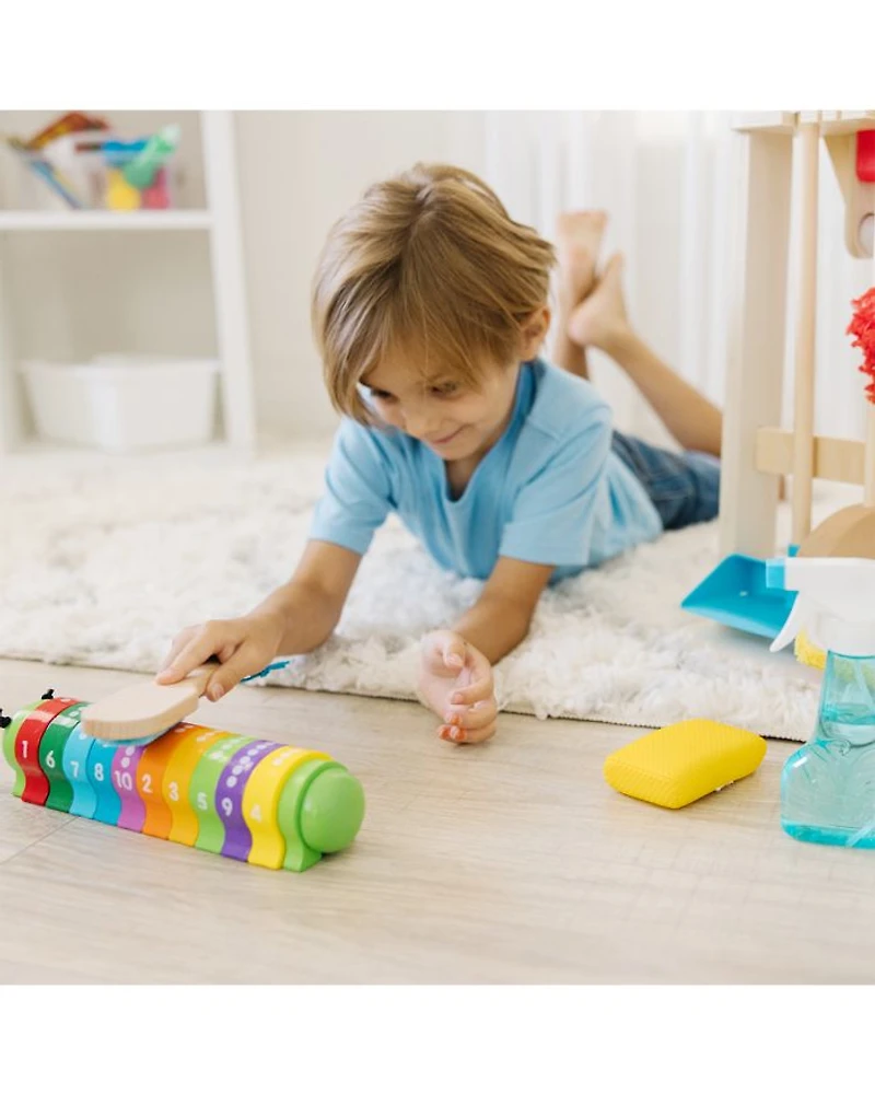 Deluxe Sparkle & Shine Cleaning Play Set - Ages 3+