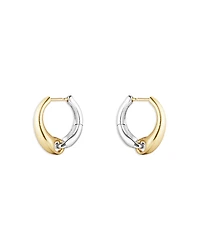 Georg Jensen Reflect Two-Tone Hoop Earrings