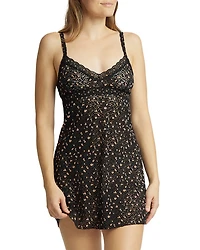 Cross Dyed Leopard Print Chemise