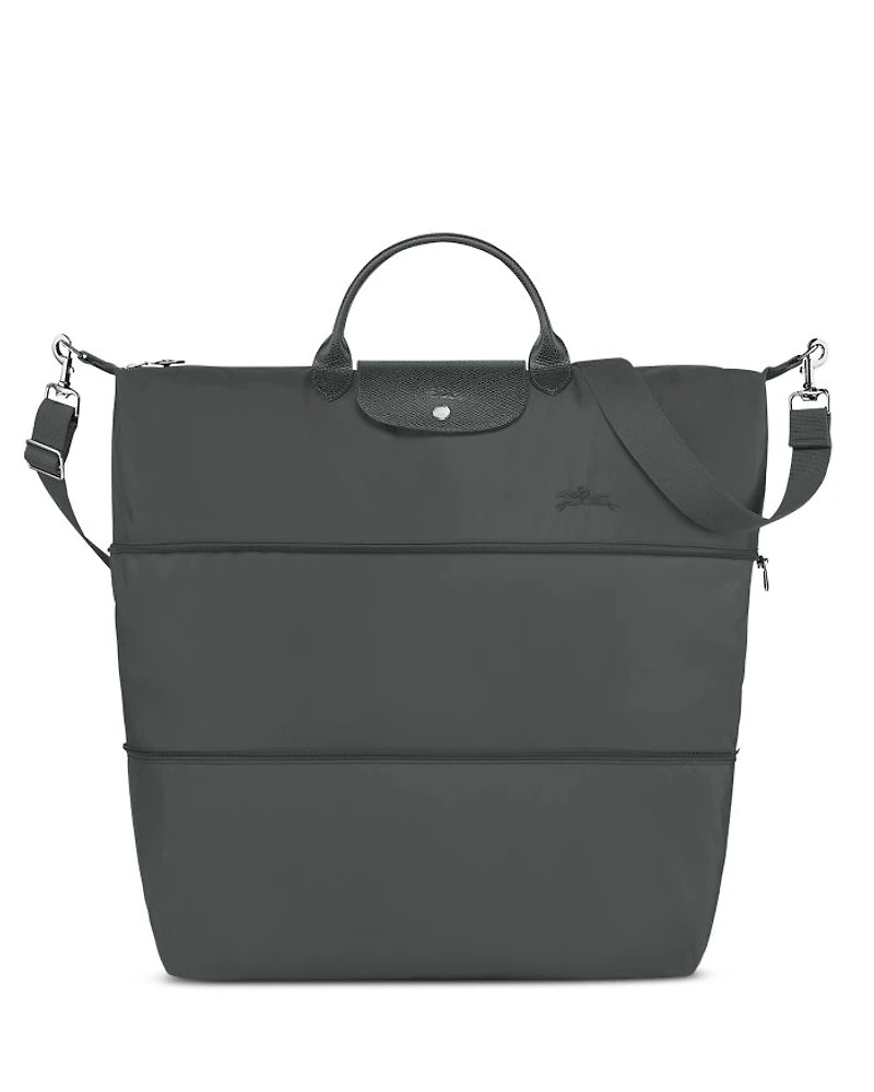 Le Pliage Green Expandable Travel Duffel Nylon Weekender