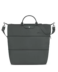 Le Pliage Green Expandable Travel Duffel Nylon Weekender