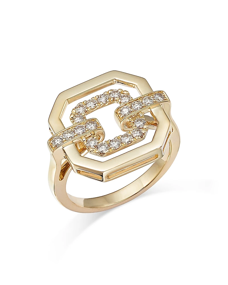 Bloomingdale's Fine Collection Diamond Geometric Ring