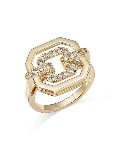 Bloomingdale's Fine Collection Diamond Geometric Ring