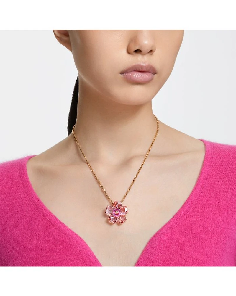 Idyllia Crystal Pendant Necklace, 16.5"