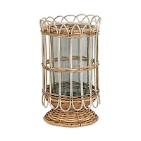 Provence Rattan Whitewash Large Hurricane