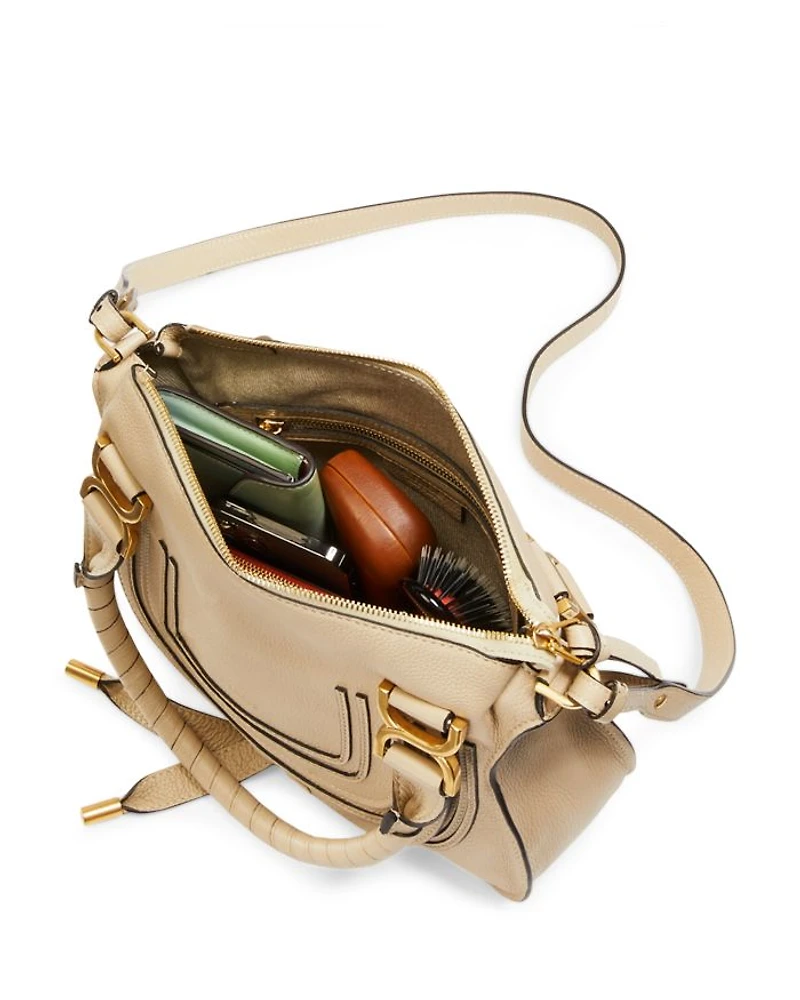 Marcie Small Leather Satchel